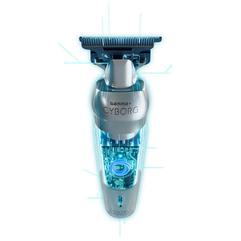 Gamma+ CYBORG クリッパー 磁気ガード付 Amazon.com: GAMMA+ Cyborg Professional Metal Cordless