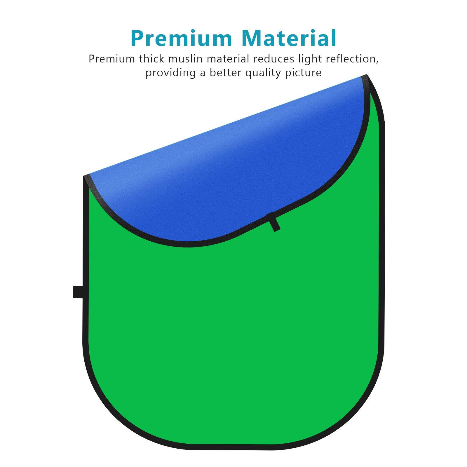 Premium Material

Premium thick muslin material reduces light reflection, providing a better quality picture