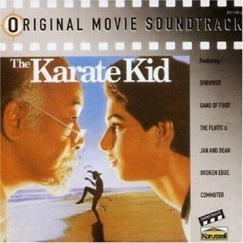 ORIGINAL MOVIE SOUNDTRACK  
The Karate Kid  

Featuring:  
SURVIVOR  
SANG OF FOUR  
THE FLURTS & JAN AND DEAN  
BROKEN EDGE  
COMMUTER  

Karussel