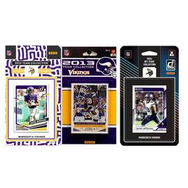 C&I Collectibles - Minnesota Vikings Trading Card Team Sets - Multicolor