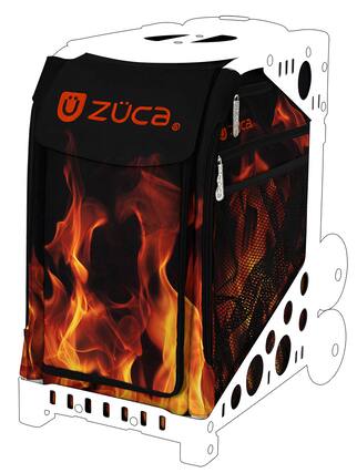 Front. Zuca - Zuca Blaze Sport Insert Bag (Frame Sold Separately) - Black.