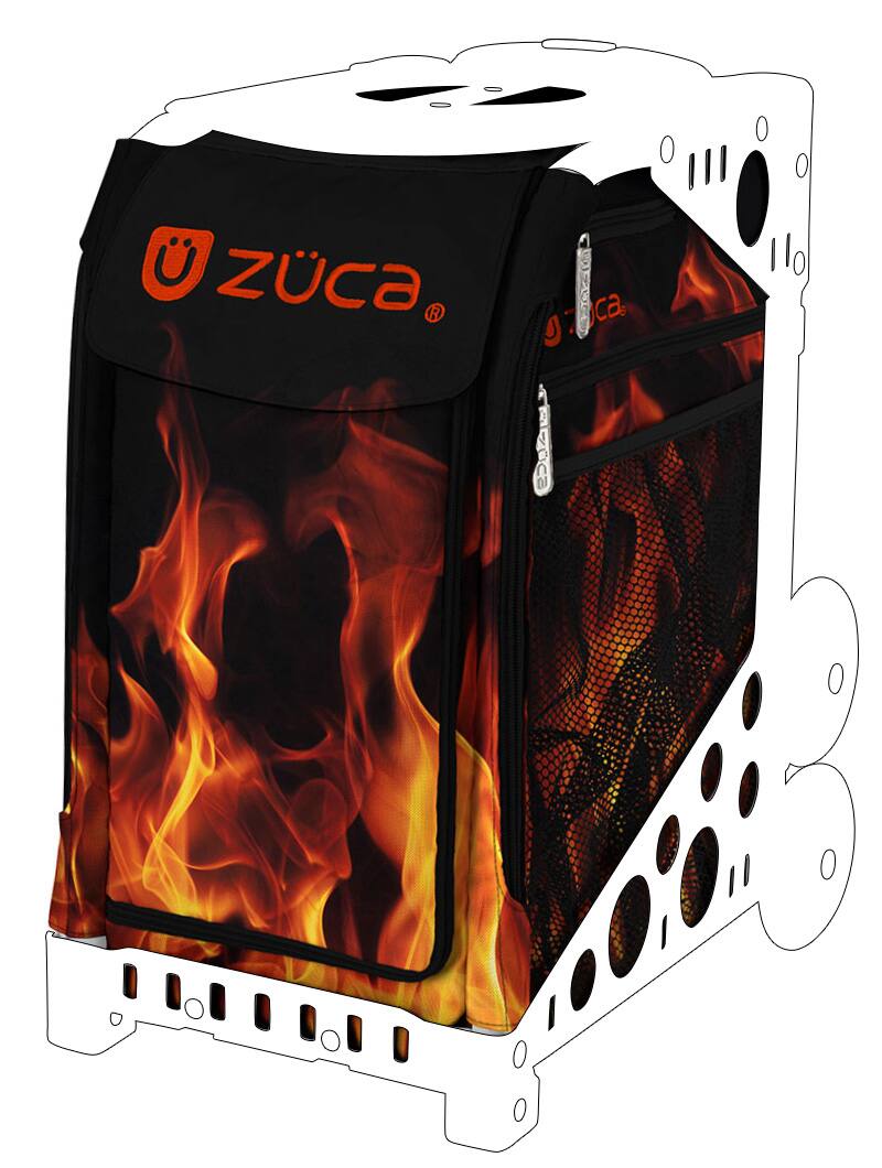 Front. Zuca - Zuca Blaze Sport Insert Bag (Frame Sold Separately) - Black.