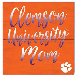 Jardine - Clemson Tigers 10'' x 10'' Mom Plaque - Orange