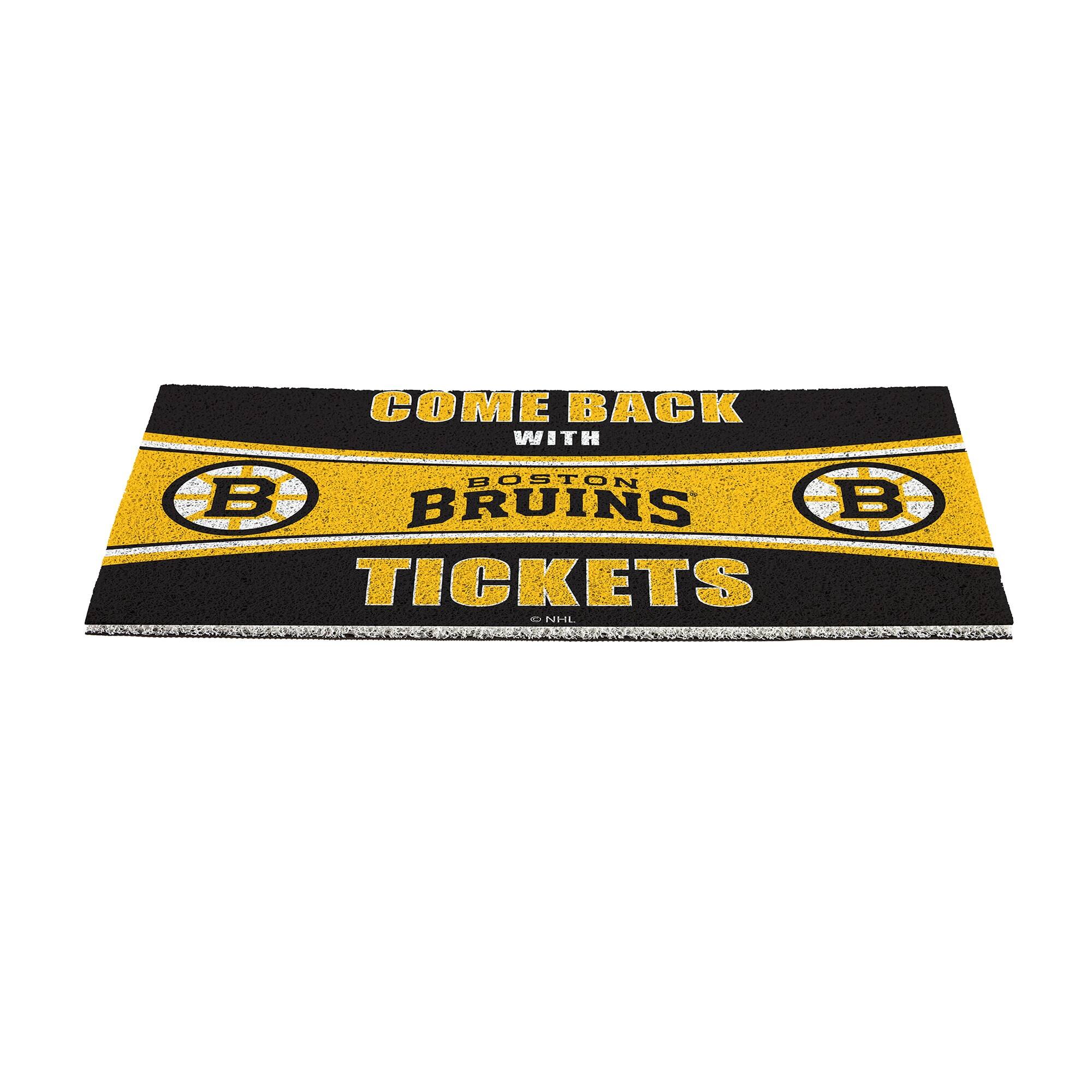 COME BACK WITH BOSTON BRUINS TICKETS