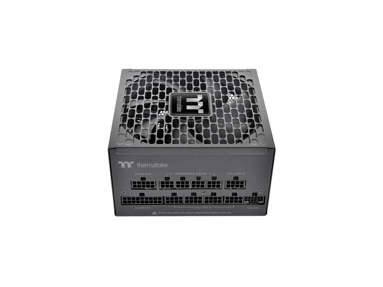 Thermaltake Z4PIN ATX Peripheral & SATA  
24 PIN ATX  
CPU/PCI-E  
12V-24X6  
Do Not Use Modular Cables From Other Power Supplies
