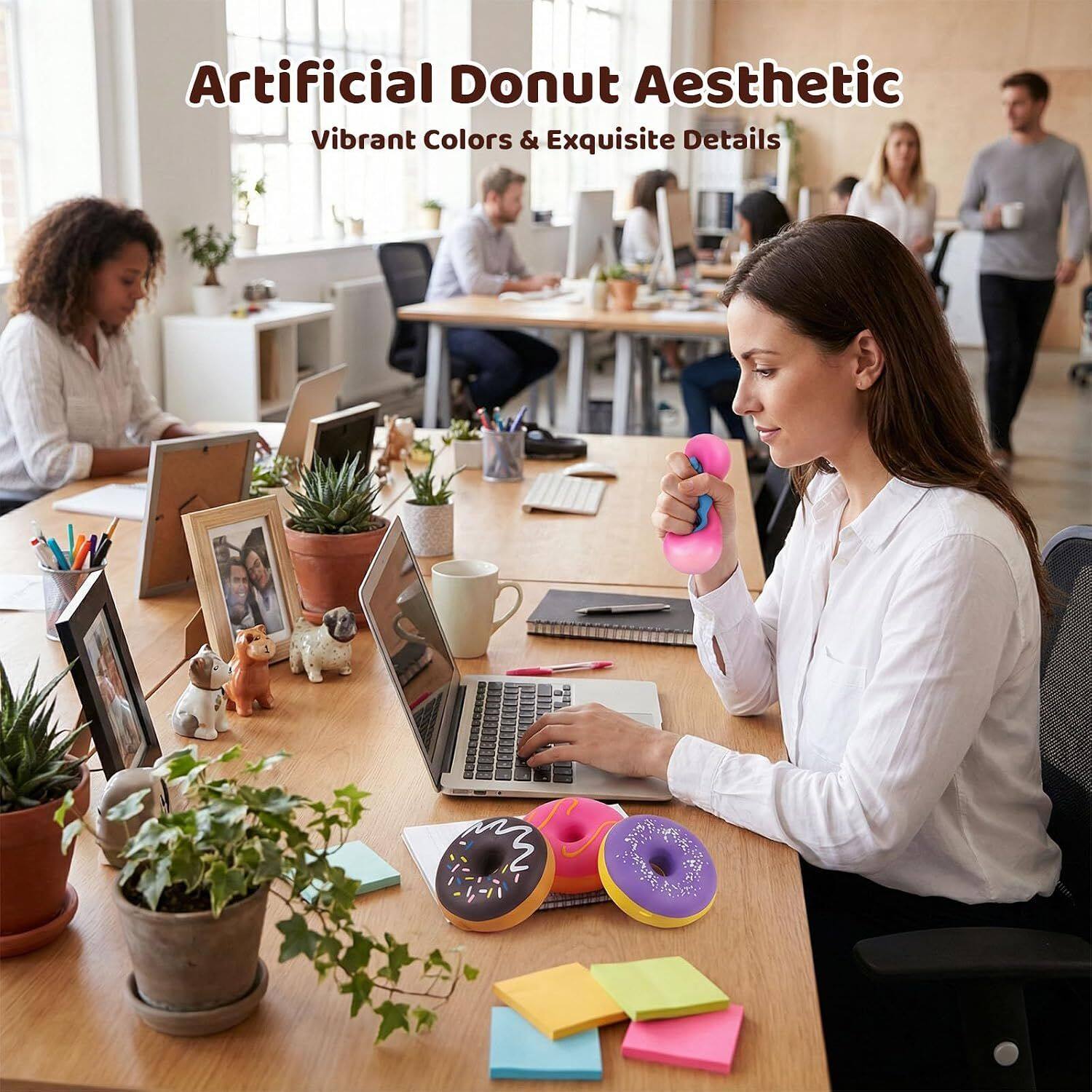 Artificial Donut Aesthetic  
Vibrant Colors & Exquisite Details