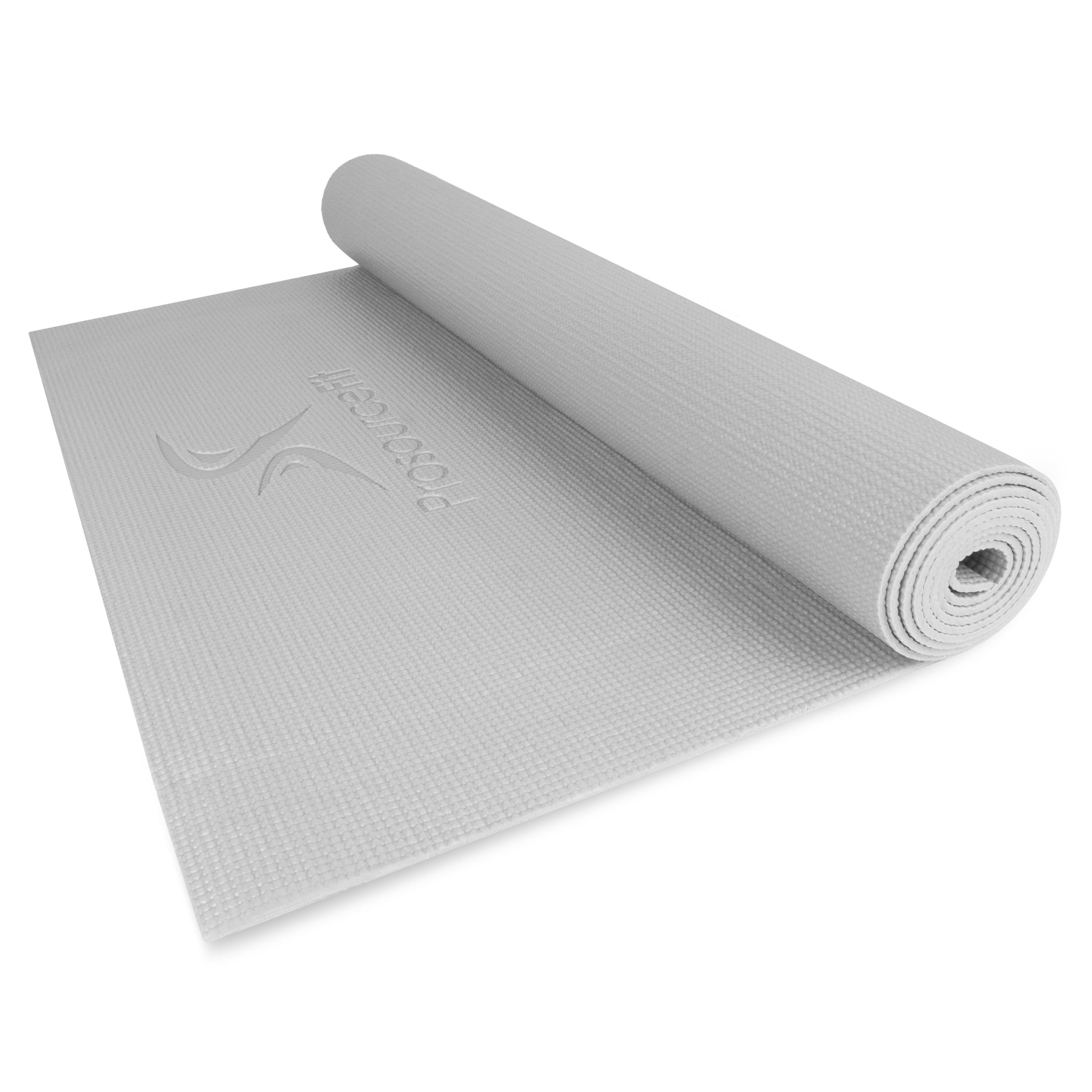 ProsourceFit - Classic Yoga Mat 1/8-in - Grey