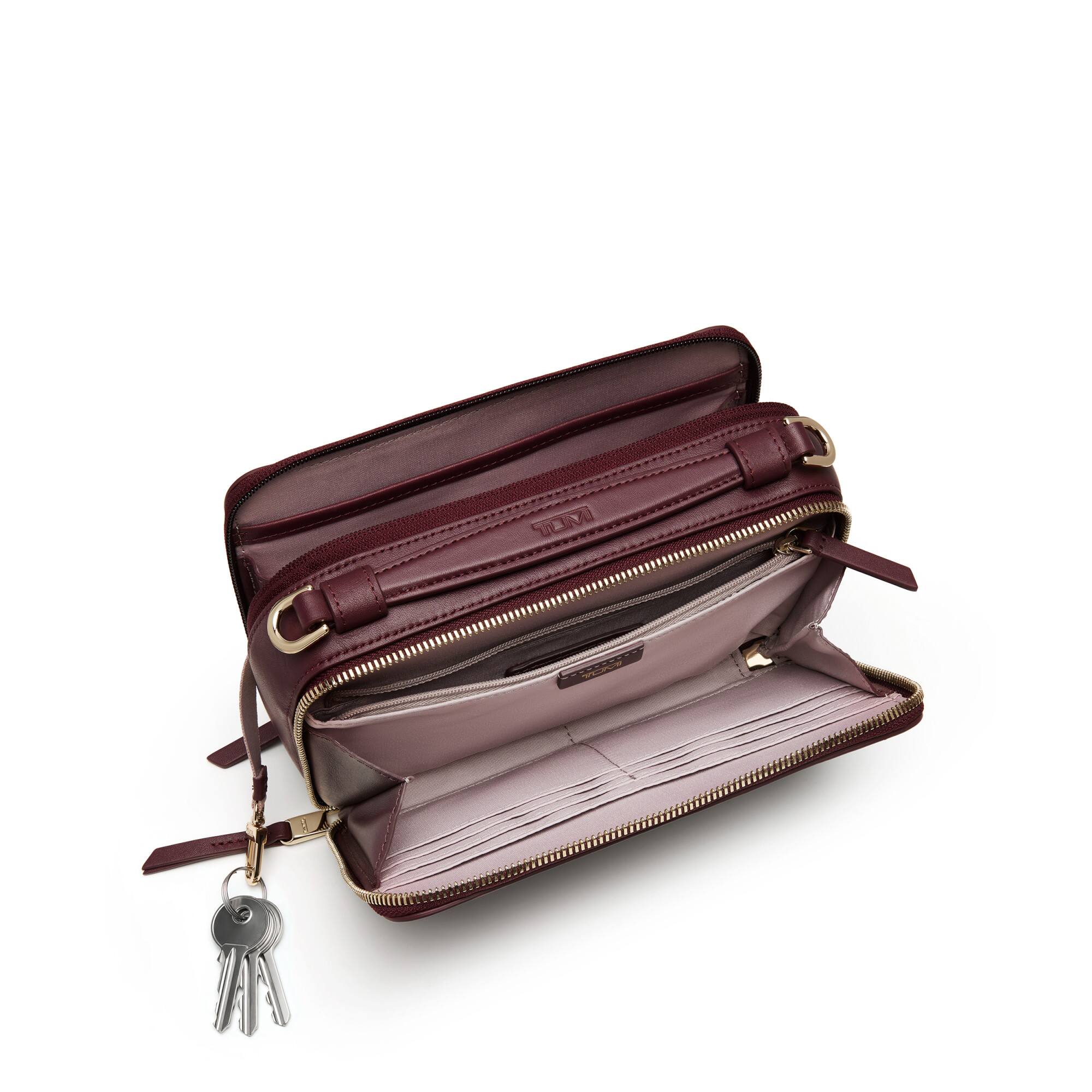 Angle. TUMI - Voyageur Myla Crossbody - Rosewood.
