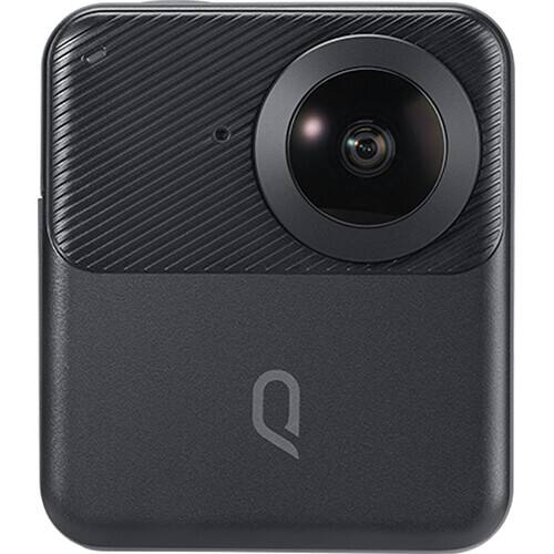 Alt View 2. AO - Kandao QooCam 3 360 Camera Motorcycle Combo + 64GB Card + 50in1 Action Kit + More - Black Motorcycle Combo.