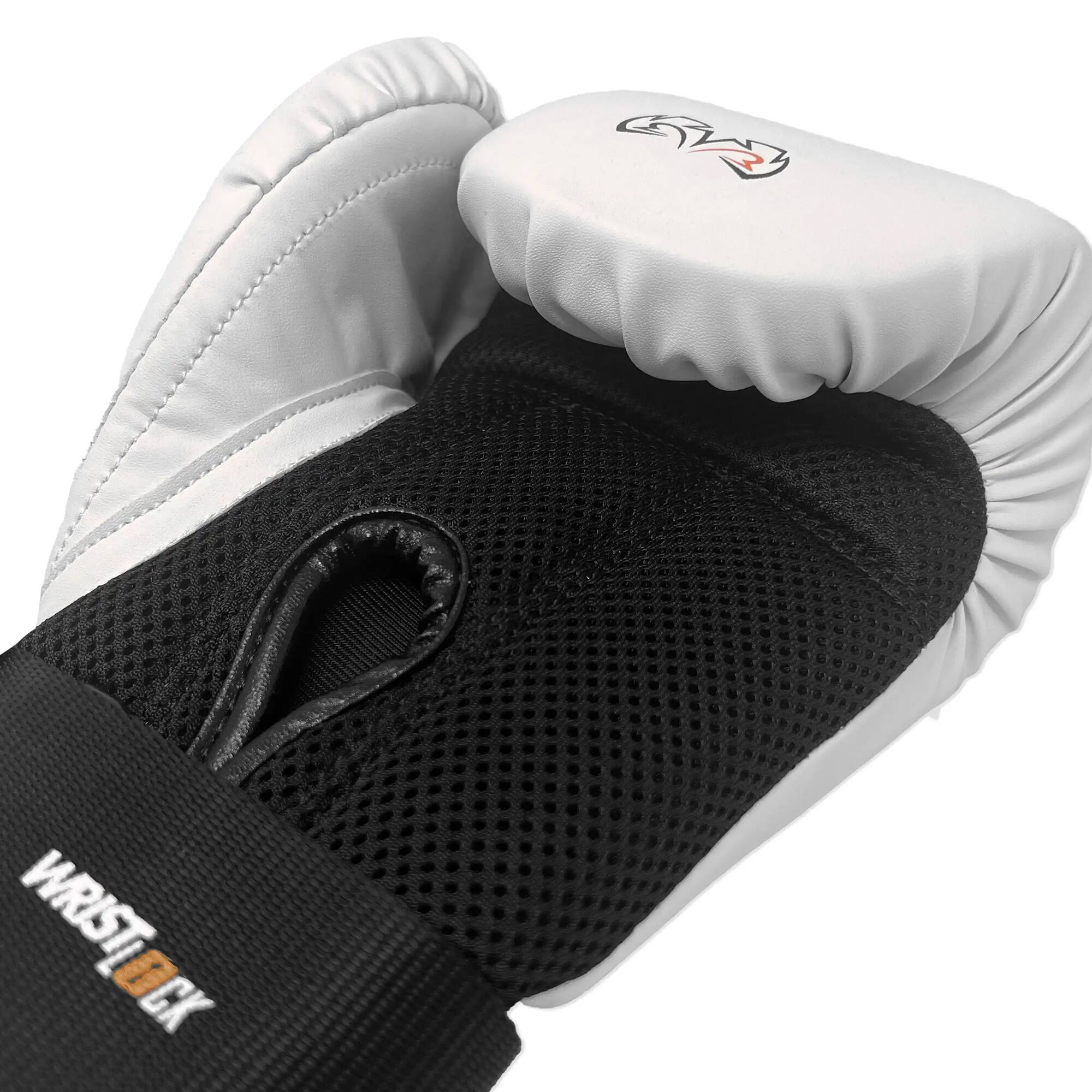 Alt View 2. RIVAL - Rival Boxing RB1 Ultra Bag Gloves - 20th Anniversary - Medium - White - White.