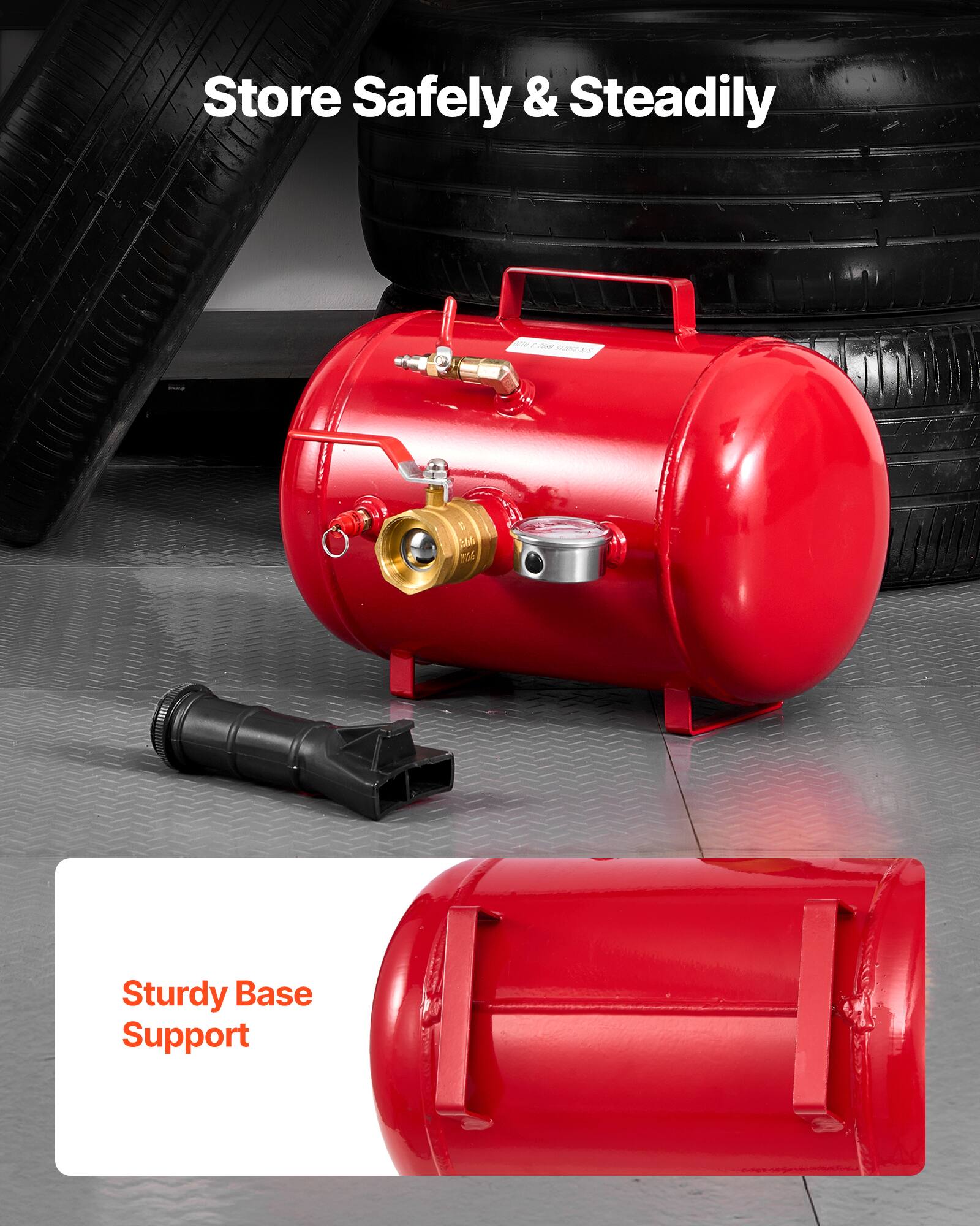 Store Safely & Steadily

Sturdy Base Support