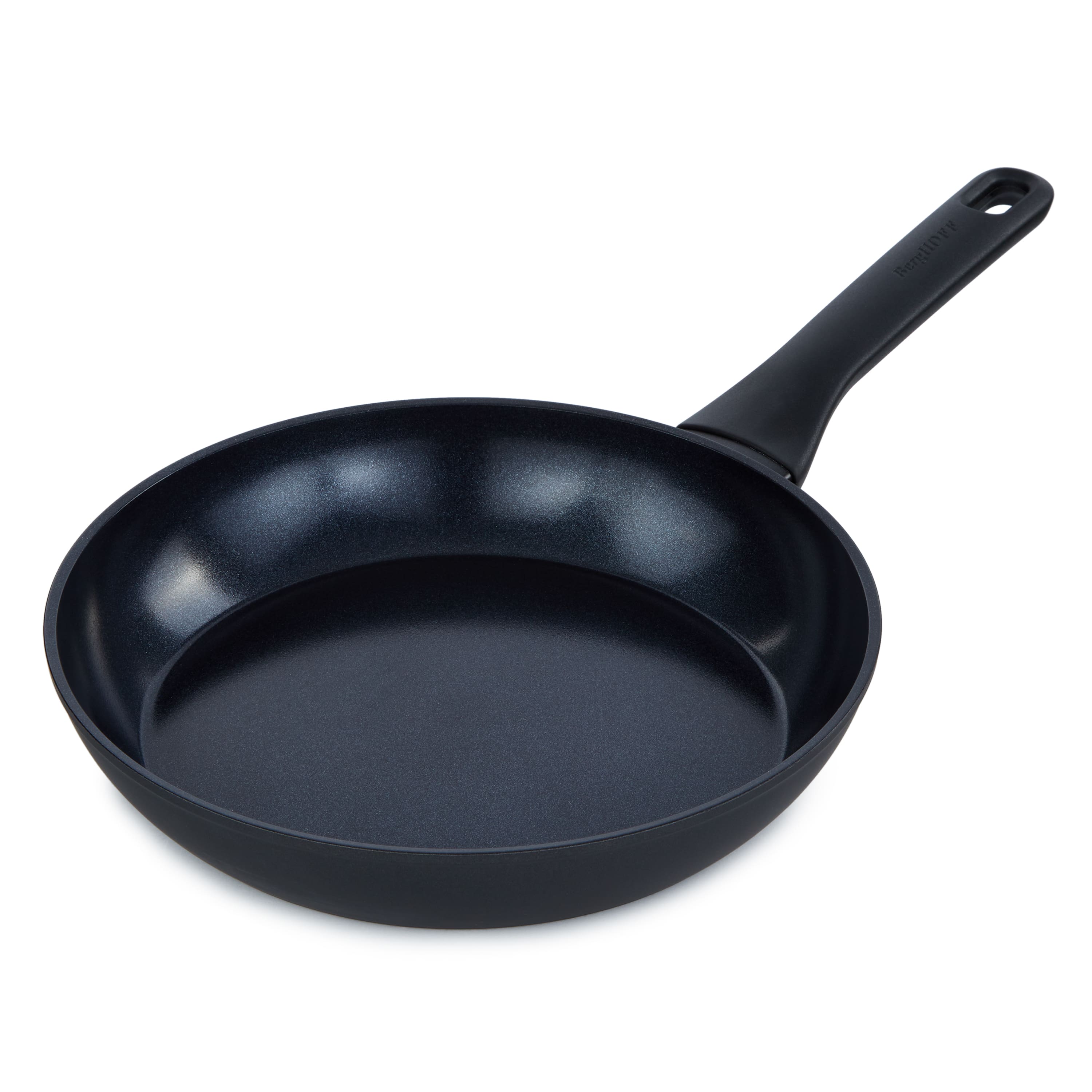 BergHOFF - DiNA Helix Nonstick Ceramic Frying Pan 9.5", Recycled Aluminum - Black