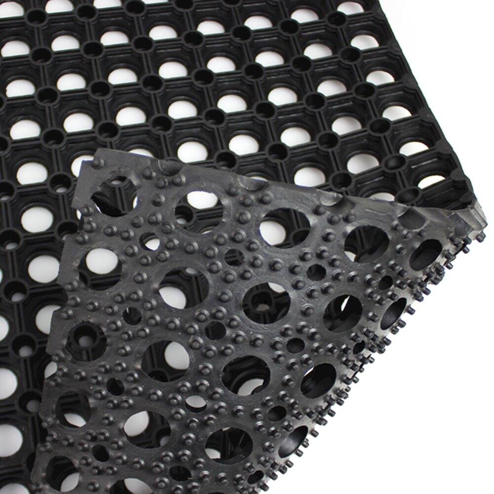 Alt View 1. Floortex - Doortex® Octomat All Seasons Black Outdoor Entrance Mat - 40" x 60" - Black.