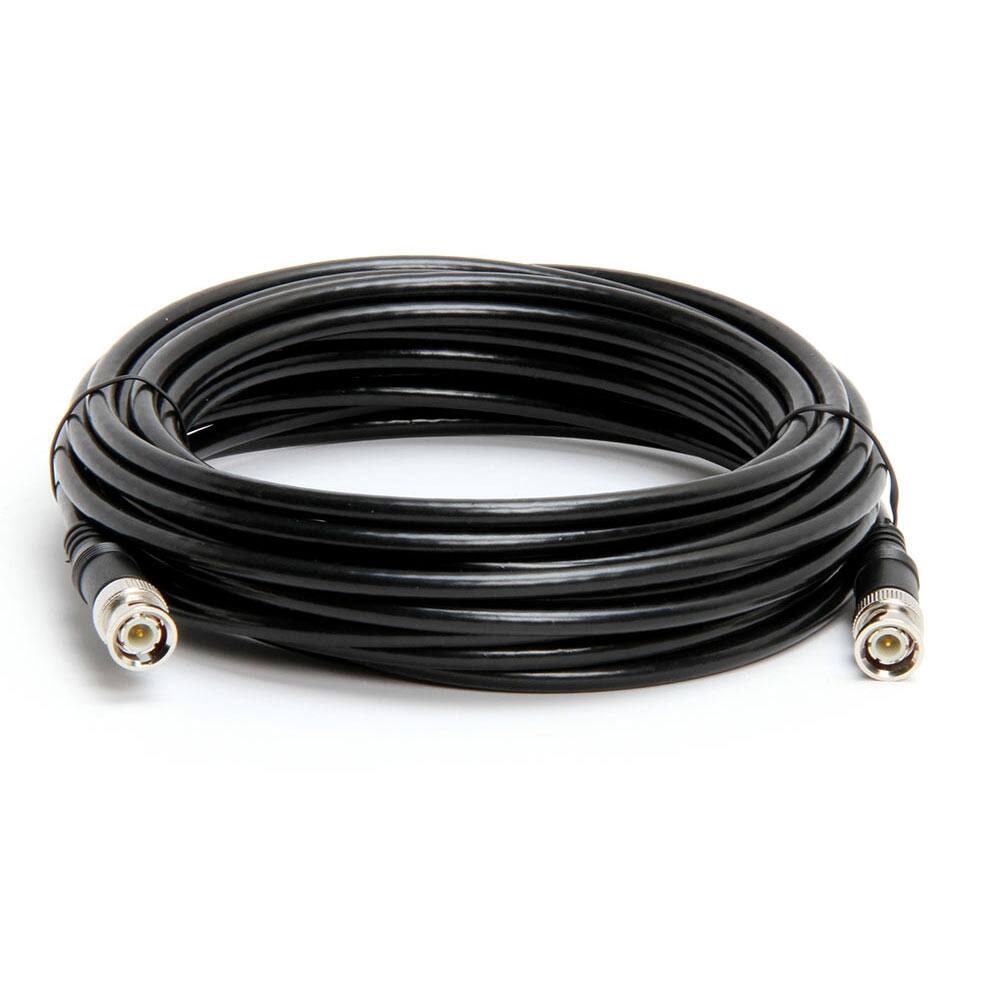 Angle. Cmple.com - Cmple - BNC Cable 25ft RG59U 75 Ohm Coaxial Male to Male Video Cable SDI HD for CCTV Security Camera - Black.