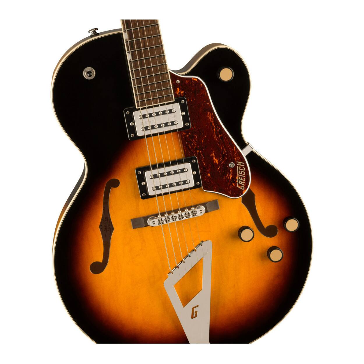 Back. Gretsch - Gretsch G2420 Streamliner 6-String Right-Handed Guitar (Aged Brooklyn Burst).