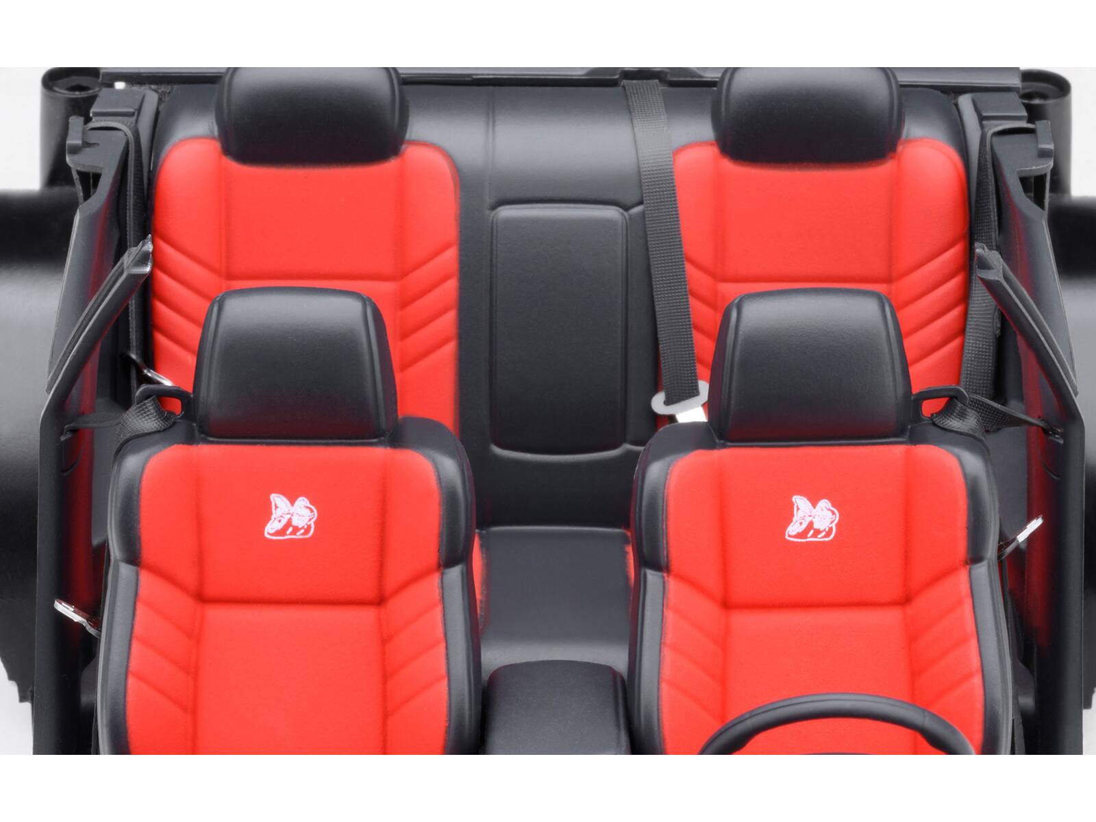 Back. Autoart - 2022 Dodge Challenger R/T Scat Pack Widebody Smoke Show Gray 1/18 Model Car by Autoart - Gray.