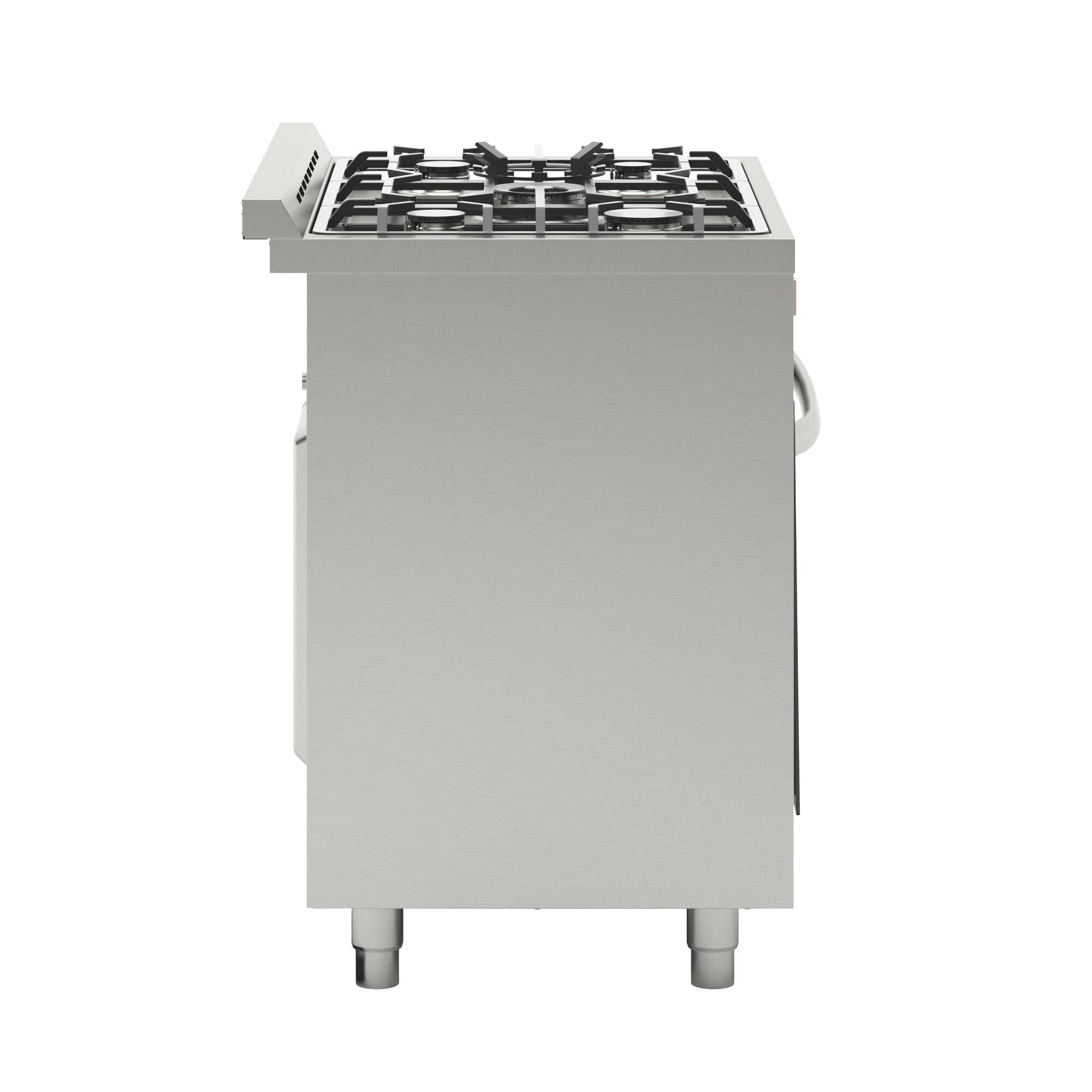 Alt View 3. Koolmore - 36 in. Stainless Steel Professional Gas range with Legs, KM-FR36GL-SS. - Stainless Steel.