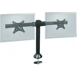 SIIG - Dual Monitor Desk Stand - 13" To 27" - Black