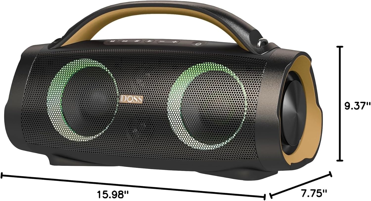 DOSS  
9.37" x 15.98" x 7.75"