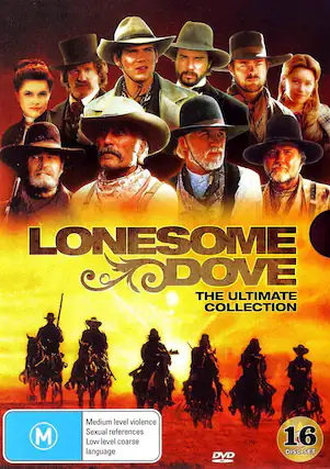 Front. Lonesome Dove: The Ultimate Collection - DVD.