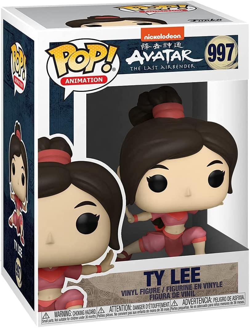 COPP Fply nickelodeon POP! AVATAR 997 THE LAST AIRBENDER BDN ANIMATION M1E TY LEE FIGURINE EN VINYLE FIGURE / VINYL FIGURA DE VINIL PELIGRO DE ASFIXIA. D'TOUFFEMENT. ADVERTENCIA: para niños menores de 36 meses, DANGER pequeñas. No es adecuado HAZARD. ATTENTION: aux enfants de moins de 36 mois, Partes WARNING: CHOKING Petites pièces. Ne convient pas children under 36 months, Not suitable for Small parts.
