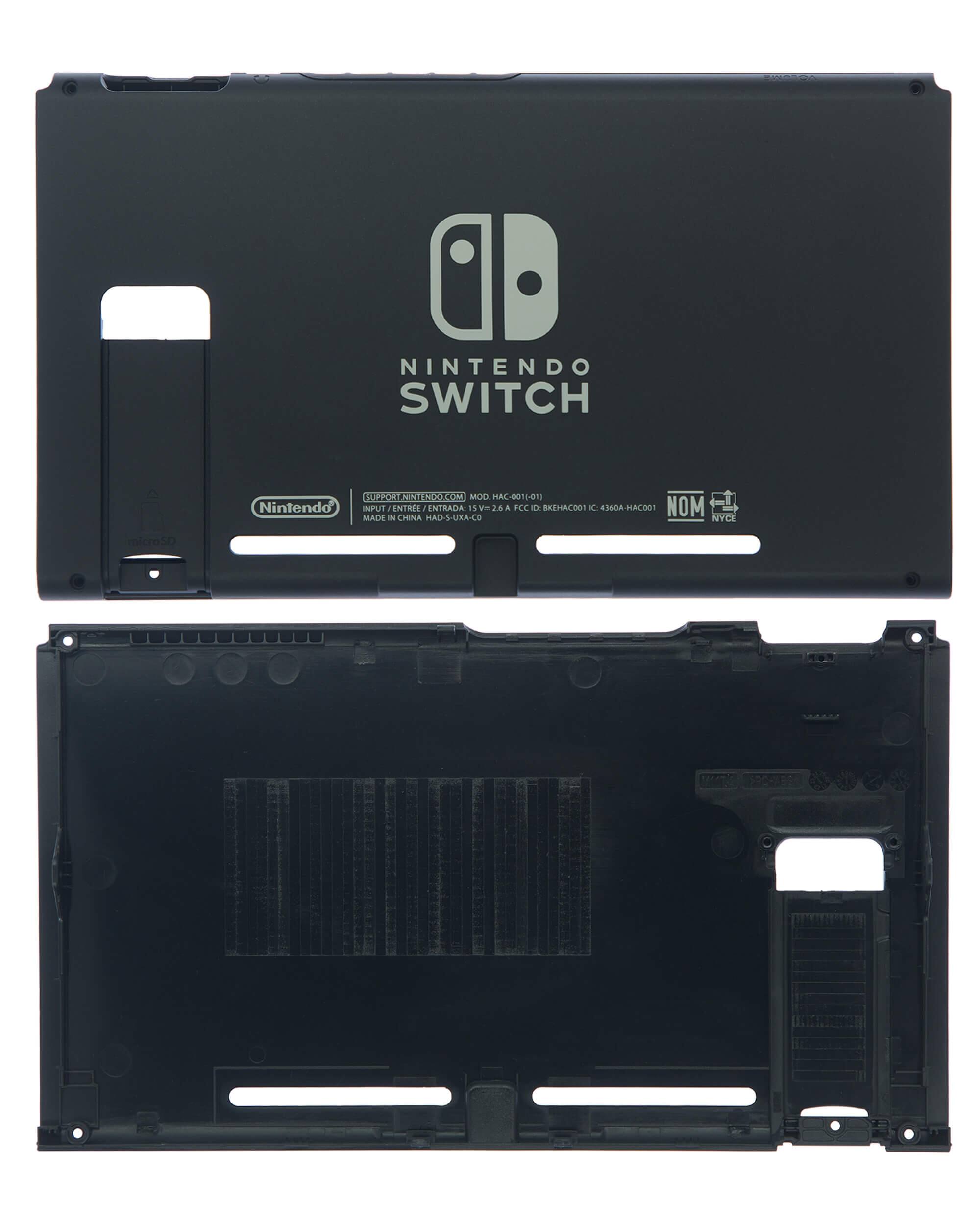 NINTENDO SWITCH

Nintendo
SUPPORTS NINTENDO eSHOP MOD
INPUT / ENTREE / ENTRADA: 15V
MADE IN CHINA HAD-S-UXA-CD

HAC-001-01
2.6 A FCC ID: BHEHAC001 IC: 4360A-HAC001
NOM
NYCE

microSD