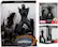 The image features a Black Panther figurine, which is part of a Marvel-inspired collection. The figurine is displayed in a box, and it is accompanied by a booklet. The Black Panther character is a warrior and a member of the Avengers. The figurine is designed to resemble the character from the Marvel comics and movies. The box and booklet are likely to provide information about the character, its history, and its role in the Marvel universe.