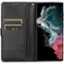 Alt View 13. SaharaCase - Folio Wallet Case for Samsung Galaxy S22 Ultra - Black.