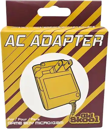 AC ADAPTER
For / Pour / Para
OLD SCHOOL
GAME BOY MICRO/GBM