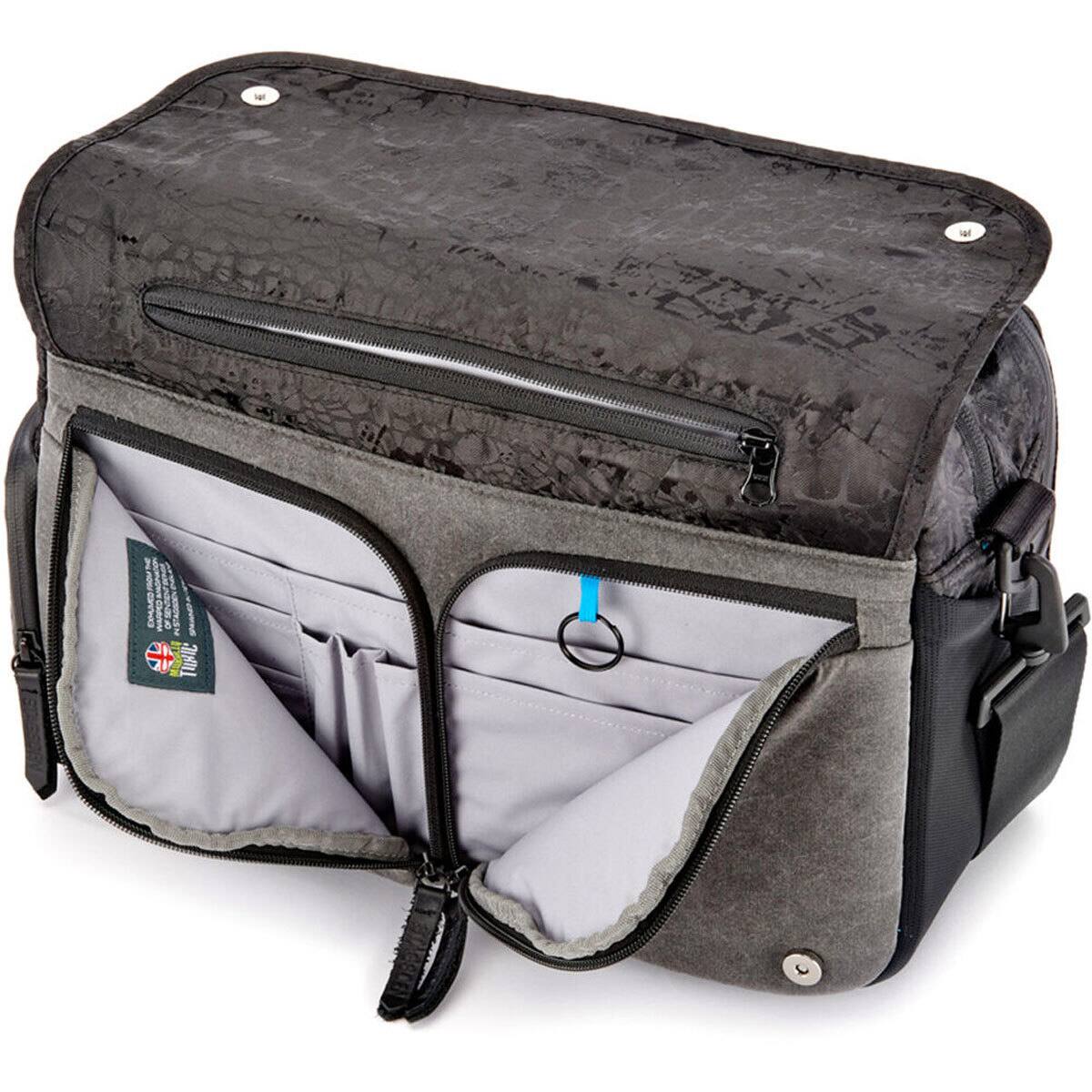 Alt View 2. 3M - 3 Legged Thing Toxic Wraith Camera Messenger/Sling Bag, Medium, Onyx Black.