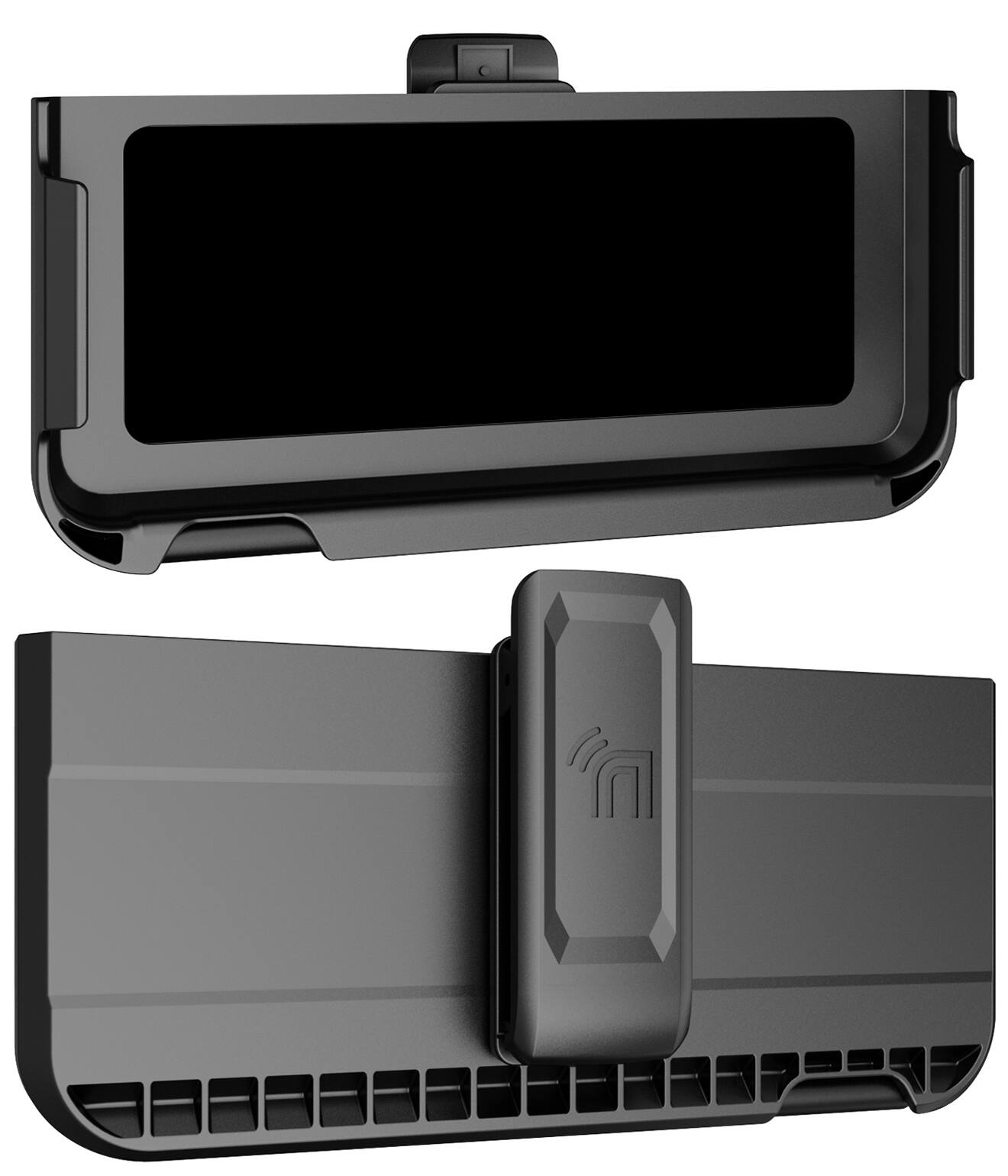 Alt View 9. Nakedcellphone - Combo for Samsung Galaxy Z Fold 5 - Special Ops Case and Belt Clip Holster - Camouflage.