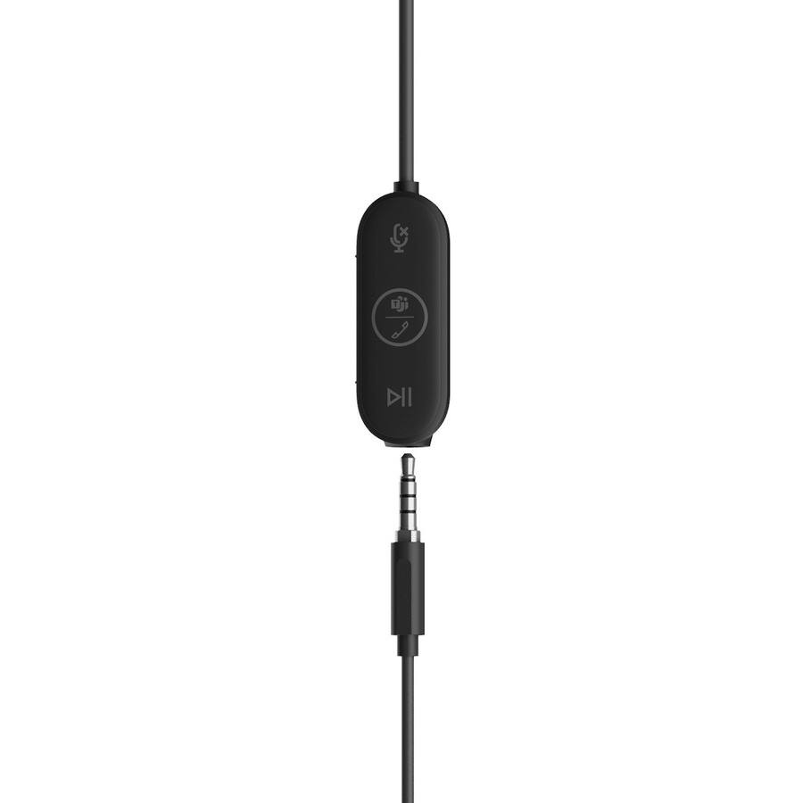 Logitech Zone Wired Earbuds Stereo Mini phone (3.5mm), USB