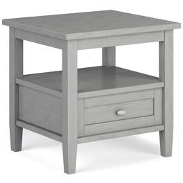 Simpli Home - Warm Shaker End Table - Fog Grey