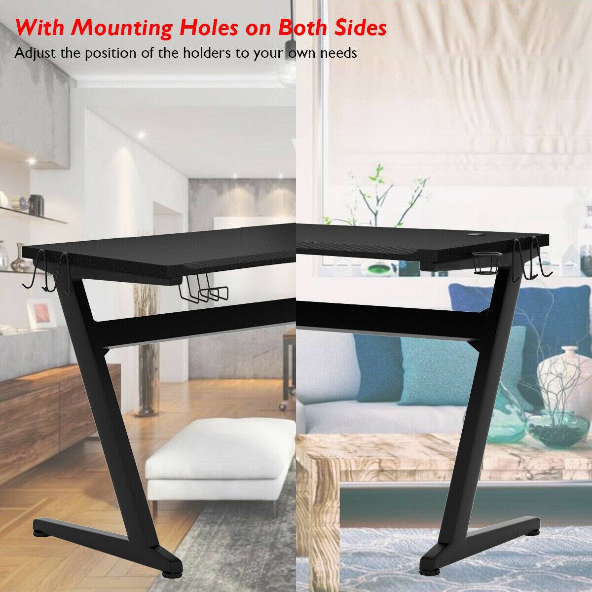 With Mounting Holes on Both Sides
Adjust the position of the holders to your own needs