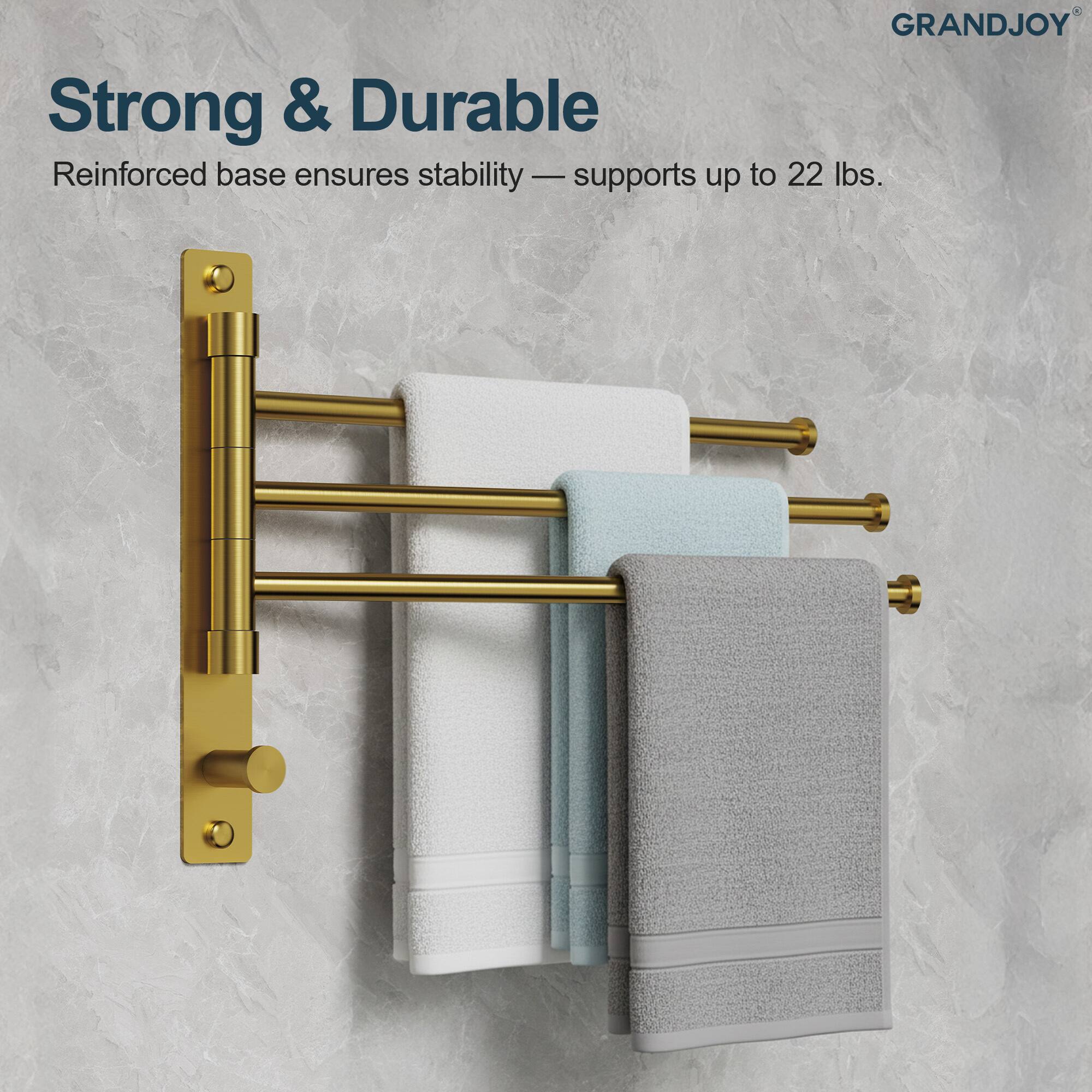 GRANDJOY

Strong & Durable

Reinforced base ensures stability — supports up to 22 lbs.
