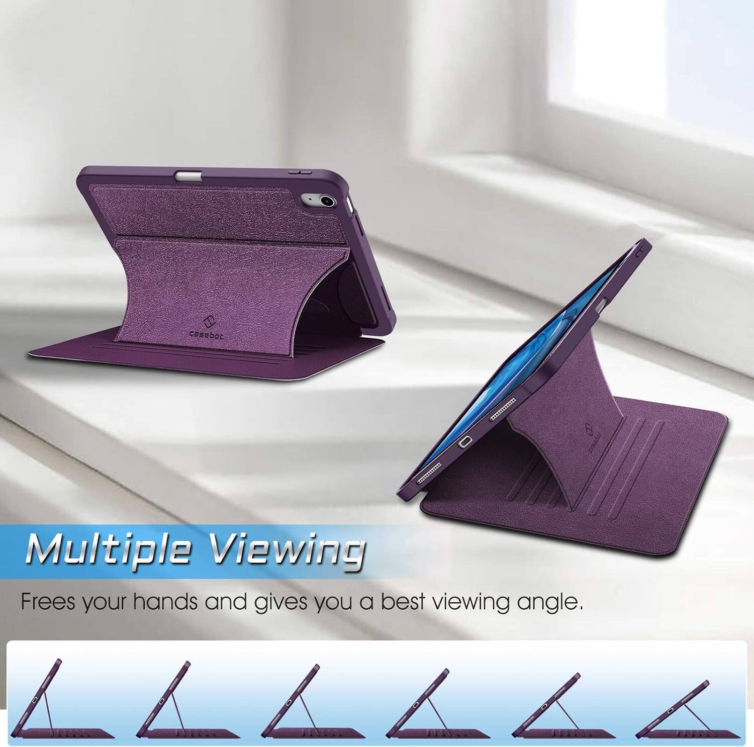 Multiple Viewing  
Frees your hands and gives you a best viewing angle.