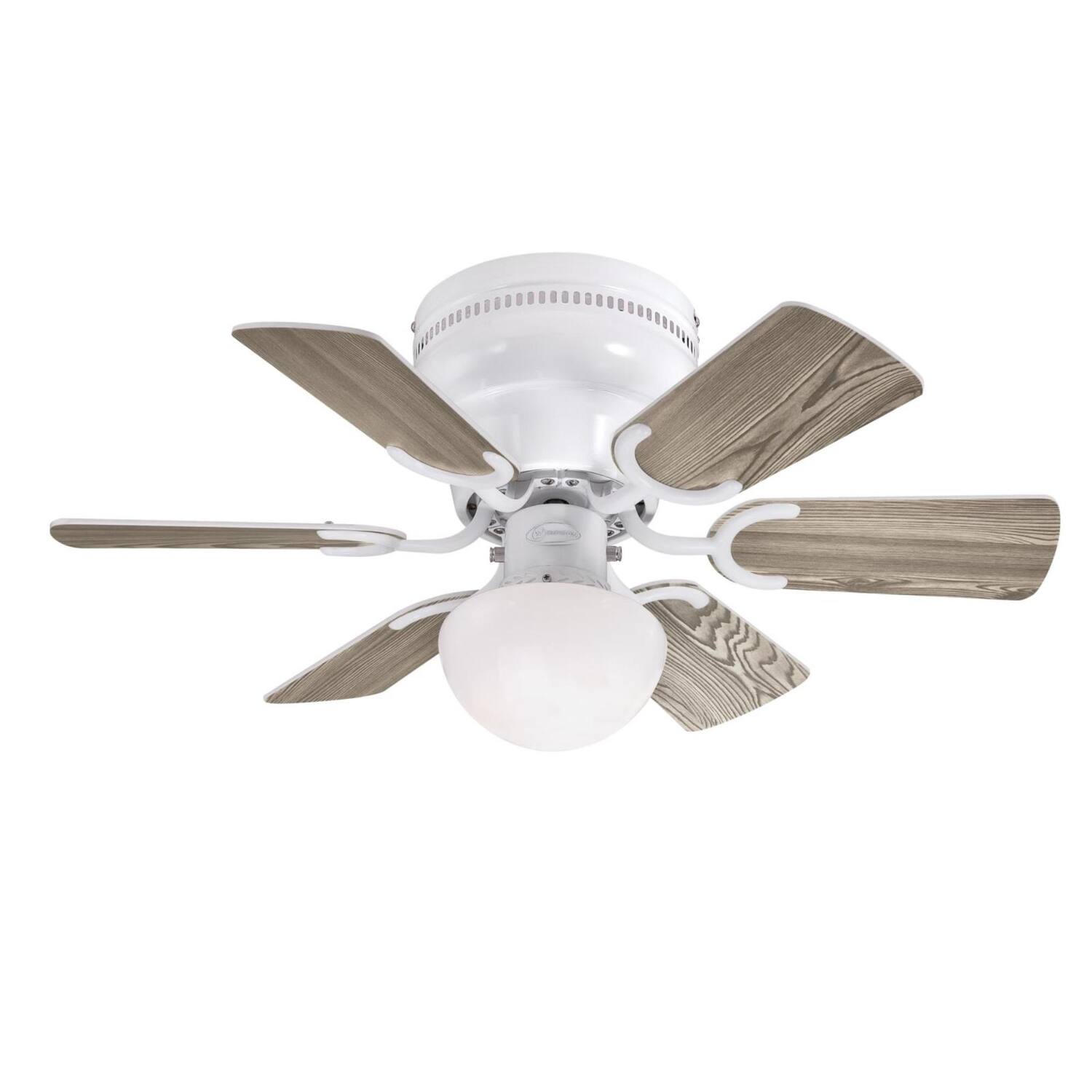 Angle. Westinghouse - Westinghouse Petite 30 in. White LED Indoor Ceiling Fan.