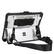 Front. SaharaCase - Microsoft Surface Pro 12" Case | Heavy Duty with Hand Strap | Shoulder Strap | Raider Series - Crystal Clear.