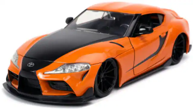 Front. Jada Toys - Jada Toys - 1:24 Fast & Furious 9 - Toyota Supra - Collectibles - Multicolor.