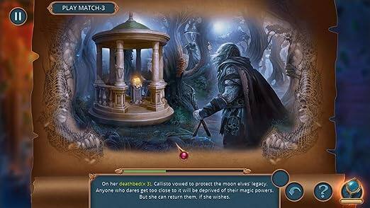 PLAY MATCH-3

On her deathbed, Callisto vowed to protect the moon elves' legacy. Anyone who dares get too close to it will be deprived of their magic powers. But she can return them, if she wishes.