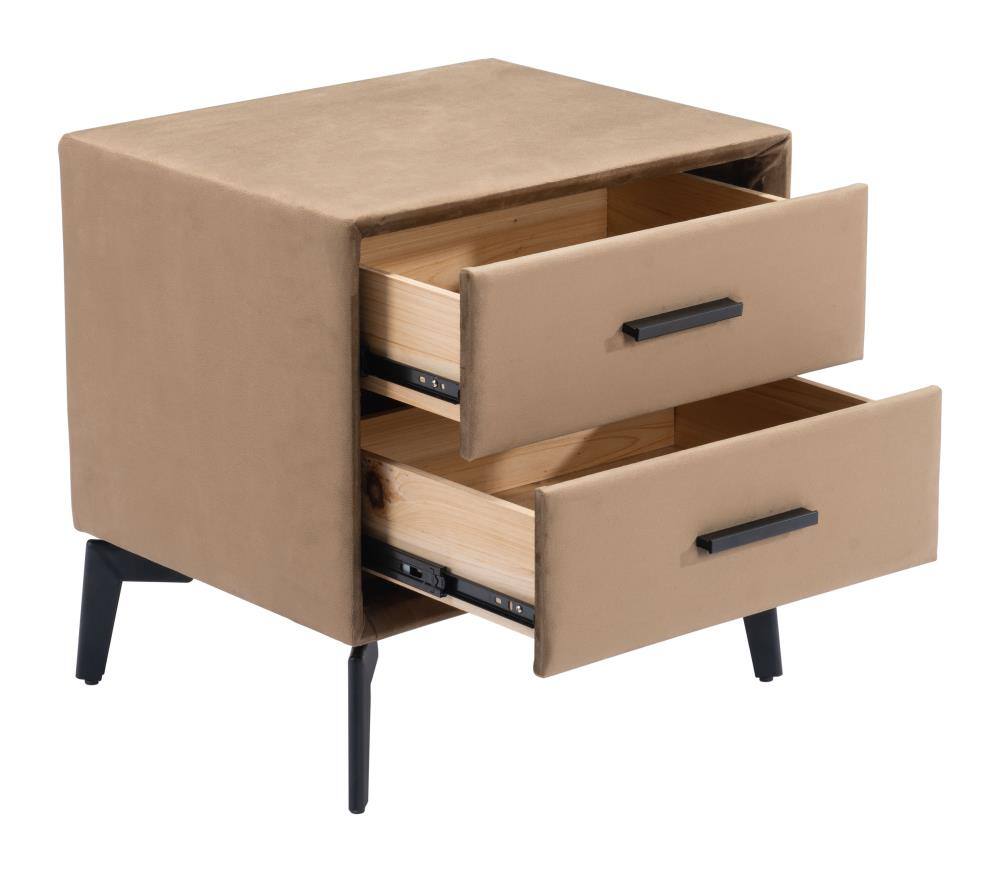 Alt View 1. Hivvago - Montana Side Table Brown - Brown.