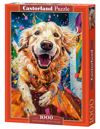 Castorland Puzzle, Castorland, 1000, EUPHORIC SPECTRUM, G-CAT82-2