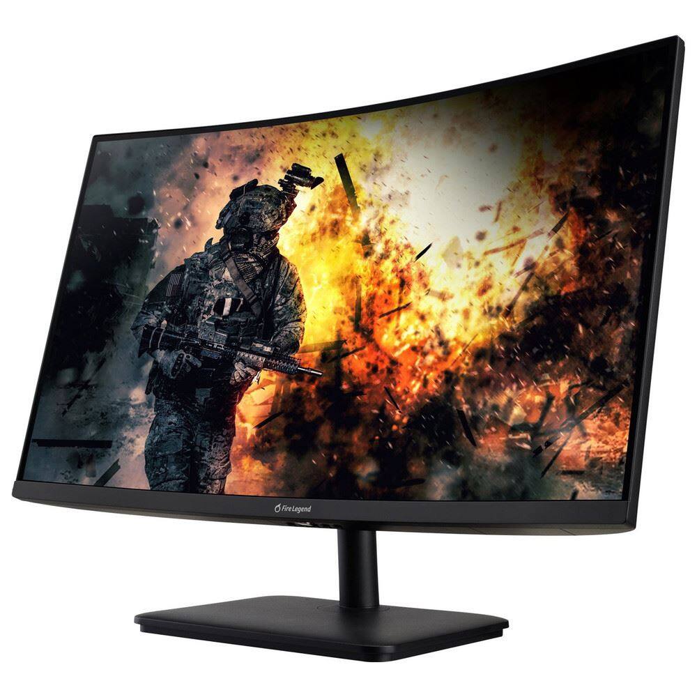 Angle. Acer - AOPEN 27" - LCD Monitor FullHD 1920x1080 75Hz 16:9 VA 1ms 250Nit HDMI 27HC5R BMIIX UM.HW5AA.001 - Black.