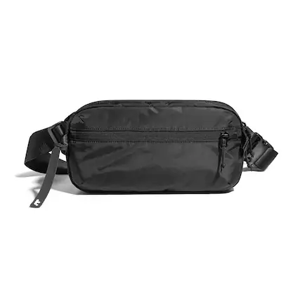 Front. tomtoc - Aviator-T33 3.5L Sling Bag with RFID Blocking, Minimalist Crossbody Bag Chest Bag Shoulder Pack for Travel, Daily Use - Black.
