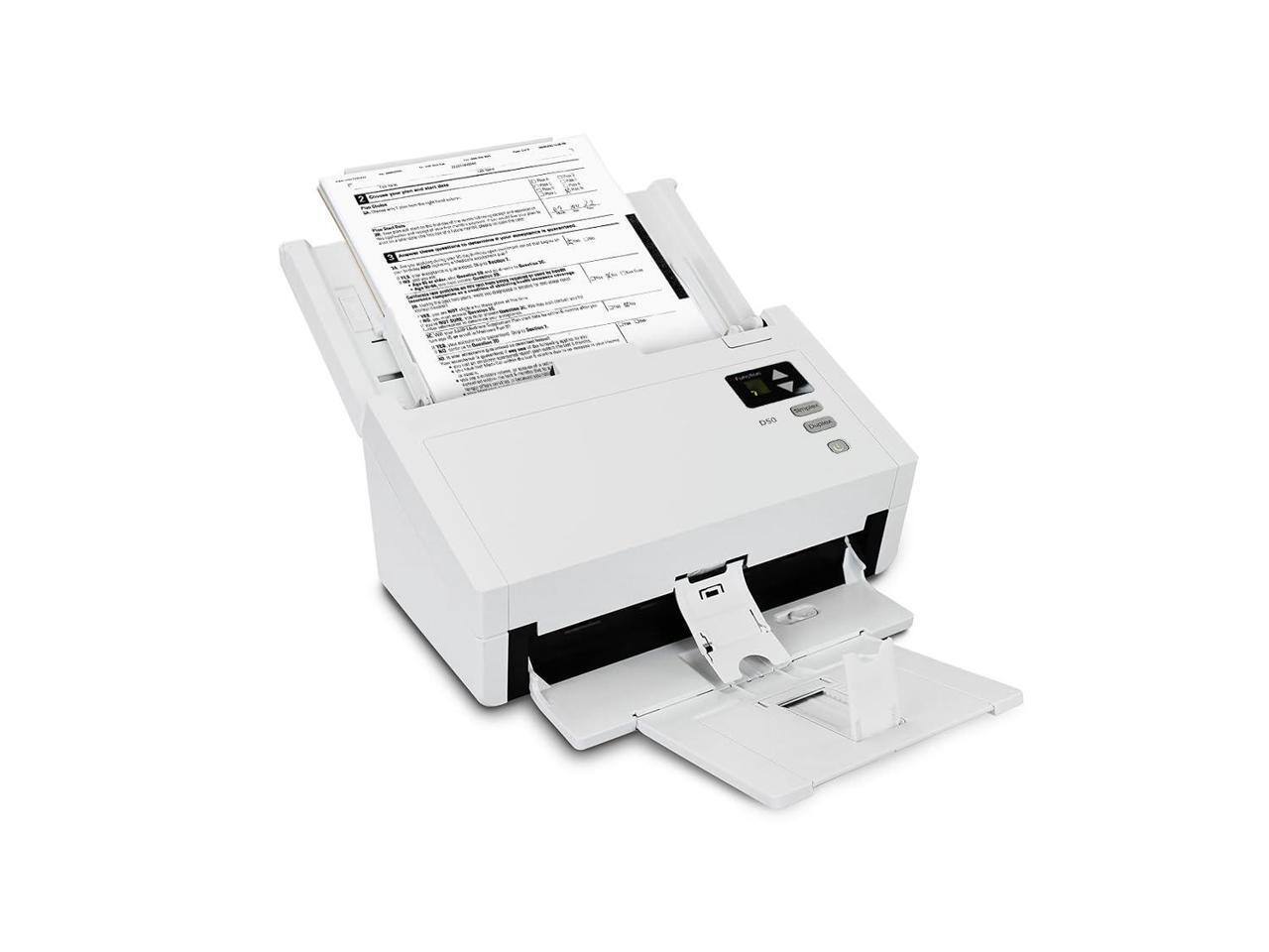 Alt View 2. Visioneer - Xerox XD50-U ADF Scanner - 600 dpi - 24-bit Color - 70 ppm - Duplex - USB - Color.