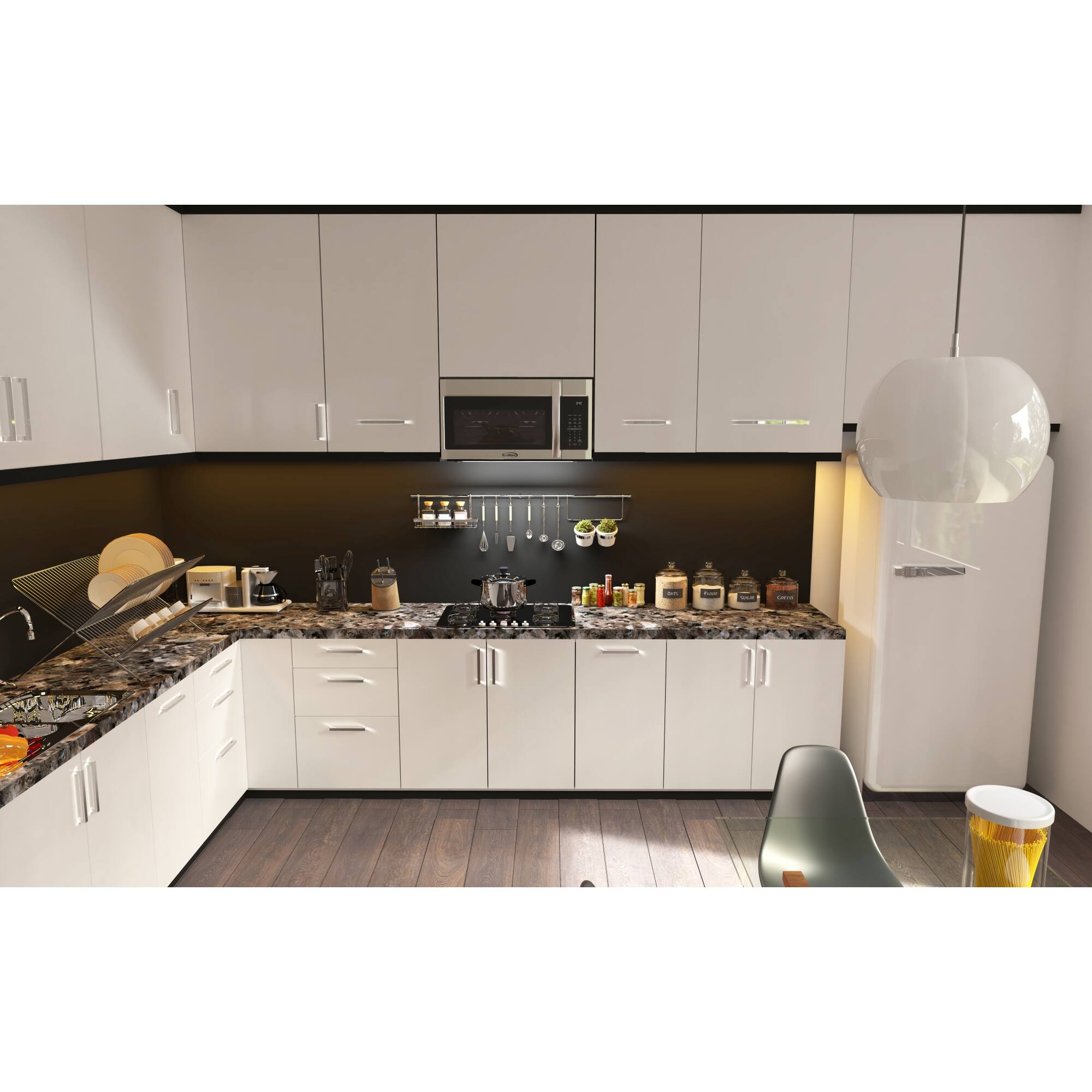 Alt View 7. Koolmore - 1.9 cu. ft. Over the Range Stainless Steel Microwave, KM-MOT-2SS. - Stainless-Steel.