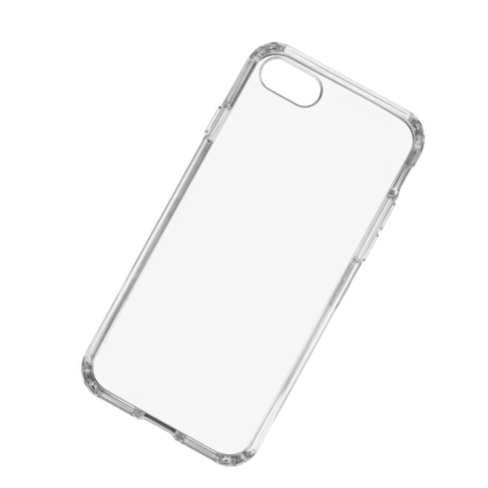 Alt View 3. Qixxronics - Phone Case for iPhone SE2 / iPhone SE3 Clear Case Shockproof Phone Case - Clear.