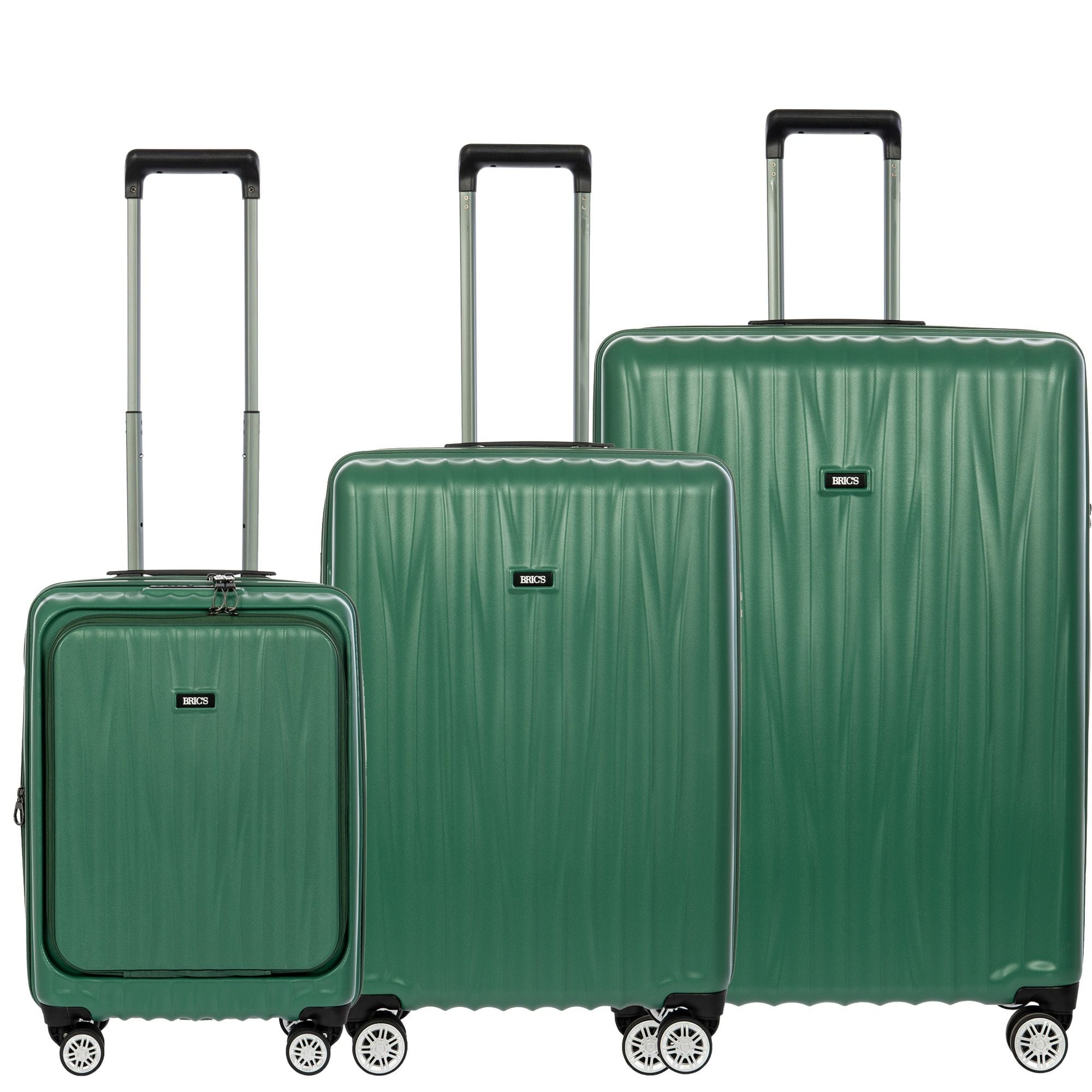 Bric's - Cervia 3-Piece Spinner Set - Dark Emerald