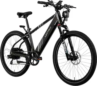 Lectric eBikes - XPress 750 High-Step Long-Range eBike: 60 miles Max Operating Range & 28 mph Max Speed - Unisize - Black