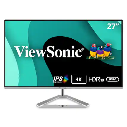 27" ViewSonic VE
IPS SuperCLEAR
4K HDR10 USB-C